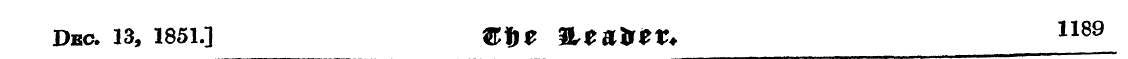 Dec. 13, 1851.] ®D* &*&&*?+ 1189
