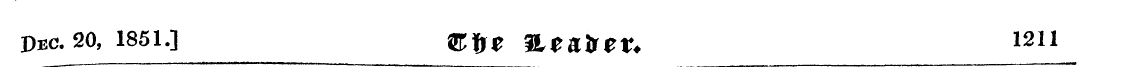 Dec. 20, 1851.] t&fie 3, * jUre** 121i