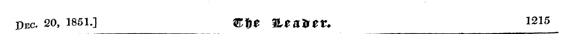 Dec. 20, 1851.] %,$$ VLtaHtt. 1215