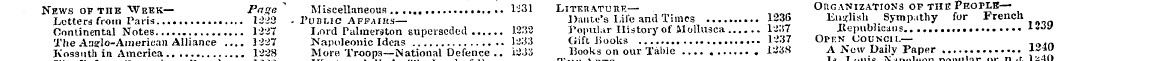 News of the Week- Prt!>e Miscellaneous? ...
