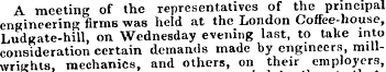 A meeting of the representatives of the ...