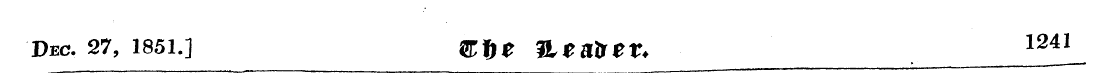 Dec. 27, 1851.] &$* ILttfJtV. ._ ^L_