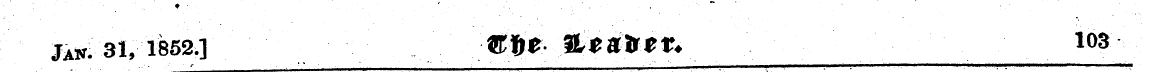 JAN. 31, 1852.] .;ff»*.. ** tf* f1R. 1°3