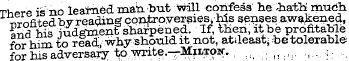 There is no learned mail but will confes...
