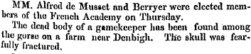 MM. Alfred de Mussct and Berryerwcrc ele...
