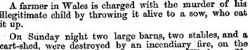 A farmer in Wales is charged with the mu...