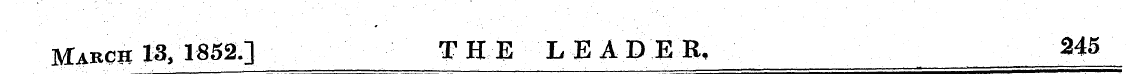 March 13,1852.] IHE LEADER, 345