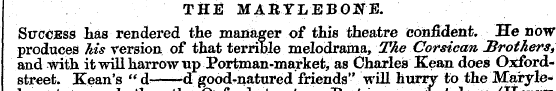 THE MABYLEBOIVE. Success has rendered th...