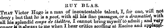 BUY BLAS. That Victor Hugo is a man of i...