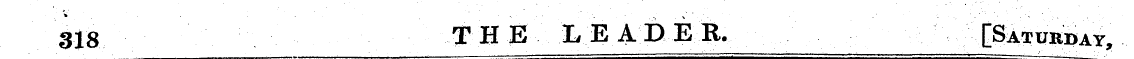 318 THE LEADER, [Saturday ,