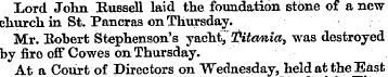 Lord John Russell laid the foundation st...