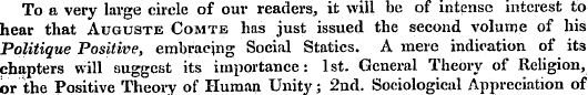 To a very large circle of our readers, i...