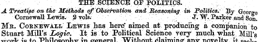 THE SCIENCE QF POLITICSJl Treatise on th...