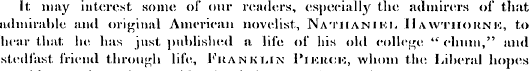 It; may interest some of our readers, es...