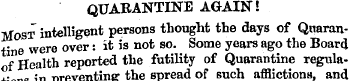 QUARANTINE AGAIN! Most intelligent perso...