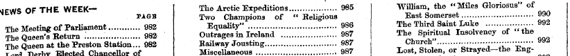 MEWS OF THE WEEK— The Arctic Expedition ...