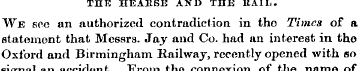THE IIEAKSE AND THE BAIL. We see an auth...