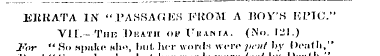 EKKATA IN "PASSAGICS FROM A HOY'S I'M'TC...