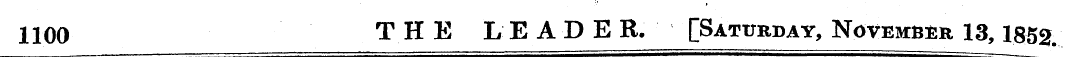 1100 THE LEADER. [Saturday, November 13,...