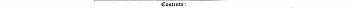 Contents: