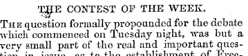 TJHE CONTEST OF THE WEEK. The question f...