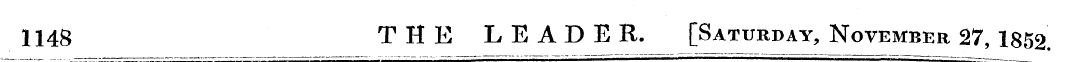 1148 THE LEADER. [Saturday, November 27,...