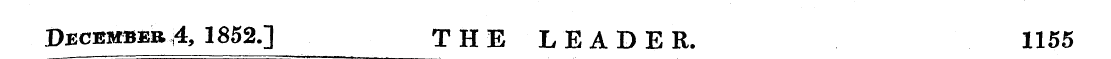 December 4, 1852.] THE LEADER. 1155