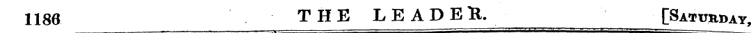 1186 THE LEADES, [Saturday,