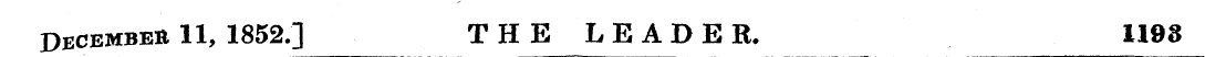 December 11, 1852.] THE LEADER. 1108