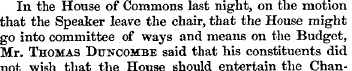 In the House of Commons last night, on t...