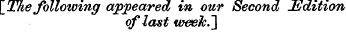 \_ The following appeared in out Second ...