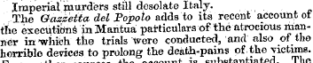 Imperial murders still desolate Italy. ,...
