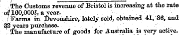 i . ' ¦ - - ¦ The Customs revenue of Bri...