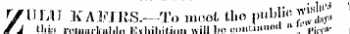 r/l U'M K A MRS.—To moot tho public w wjjj Ml thin roiuarkahlo K.vhil)itioii will bo ' " " ' j.j,., ,,,. ¦