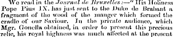 Wo read in the Journal do .liritxc.llcs ...