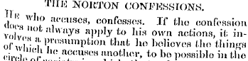 TIIK NORTON CONFKSSrONH. (l[>!l Wl 'i ° ...