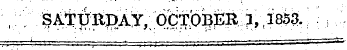, . SAtX^RjDAy, OdTp^R ?, 1853. (