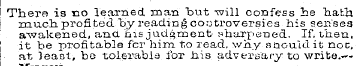 ! There is mo learned man "but -will con...