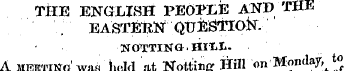 THE ENGLISH PEOPLE AND THE EASTEBN QUEST...