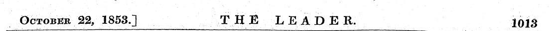 October 22, 1853.] THE L MDE R. lOlB