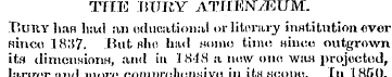 THE UURY ATH.KN7EUM. TUniY hao had an ed...