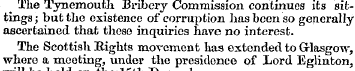 The Tynemouth Bribery Commission continu...