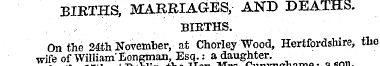 BIRTHS, MARRIAGES, AND DEATHS. BIKTHS. O...