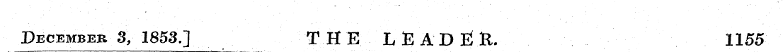 December 3, 1853.] THE LEADER. 1155