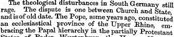 The theological disturbances in South Ge...