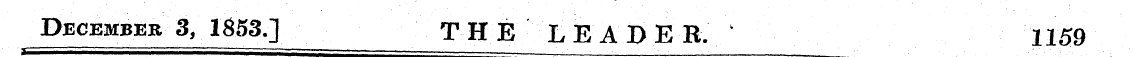 December 3, 1853.] T H E L E A D E R. 11...