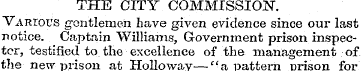 THE CITY COMMISSION. Various gentlemen h...