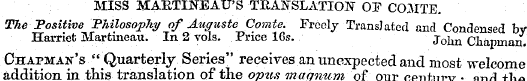 MISS MARTINEAU'S TRANSLATION OE COMTE. T...