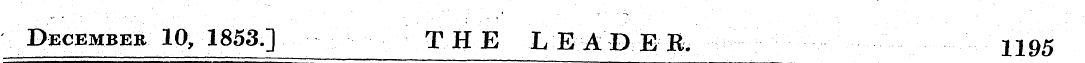 December 10, 1853.] THE LEADER. 1195