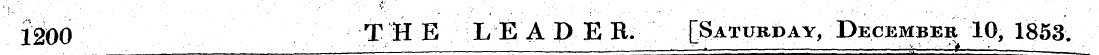 1200 THE LEADER. [Saturday, December 10,...